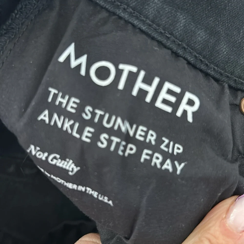 Mother The Stunner Zip Ankle Step Fray Not Guilty - Picture 9 of 12